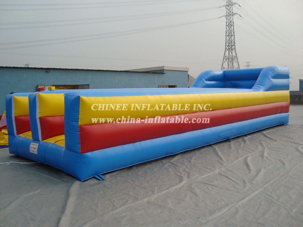 T11-1048 Colorful Inflatable Bungee Run