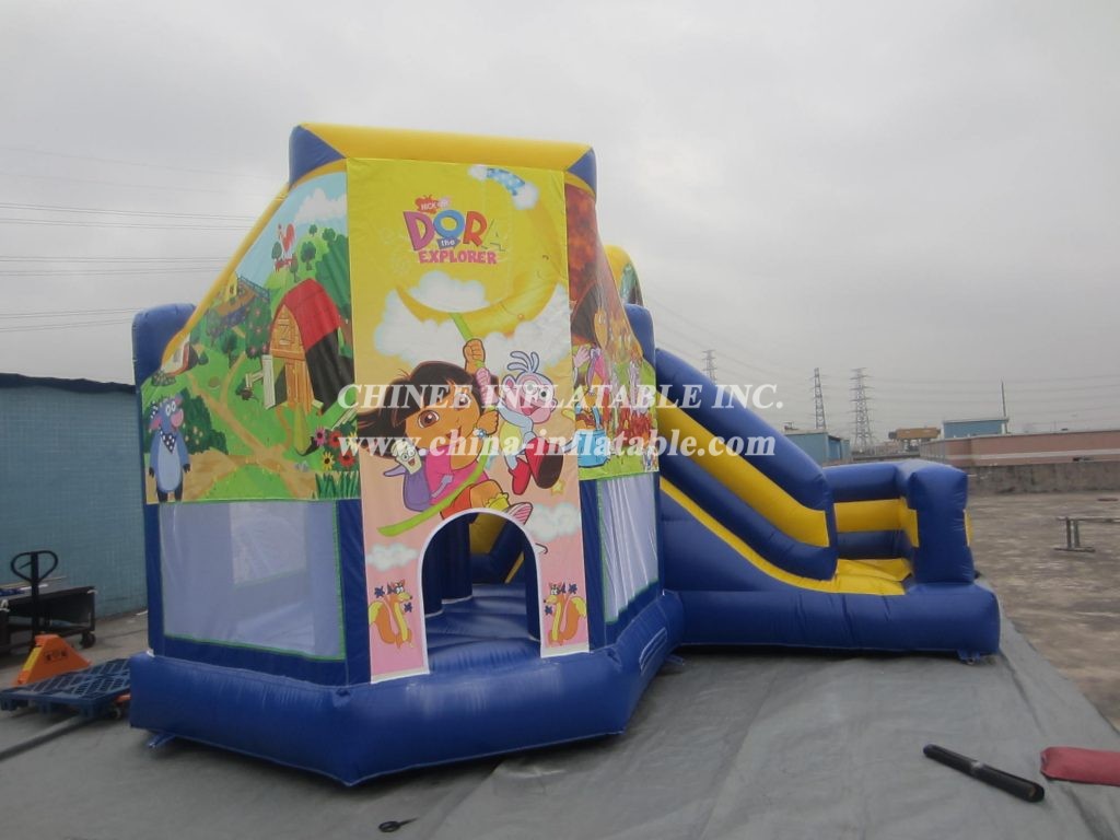 T2-3184 Dora Inflatable Bouncer