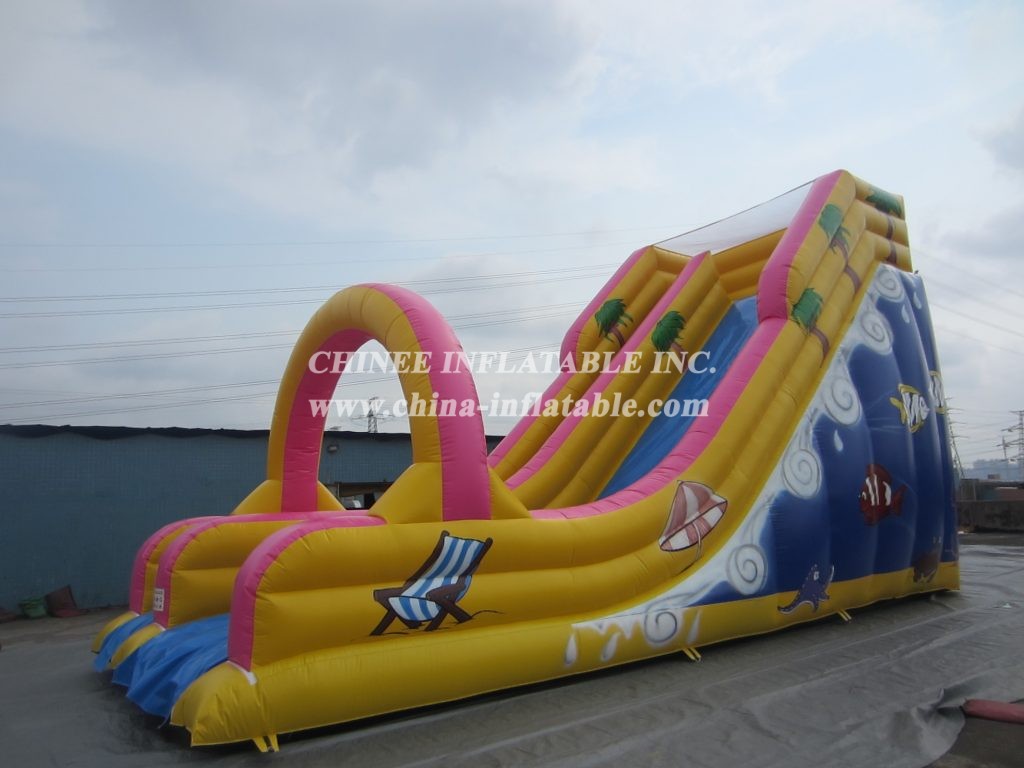 T8-272 Undersea World Inflatable Slide