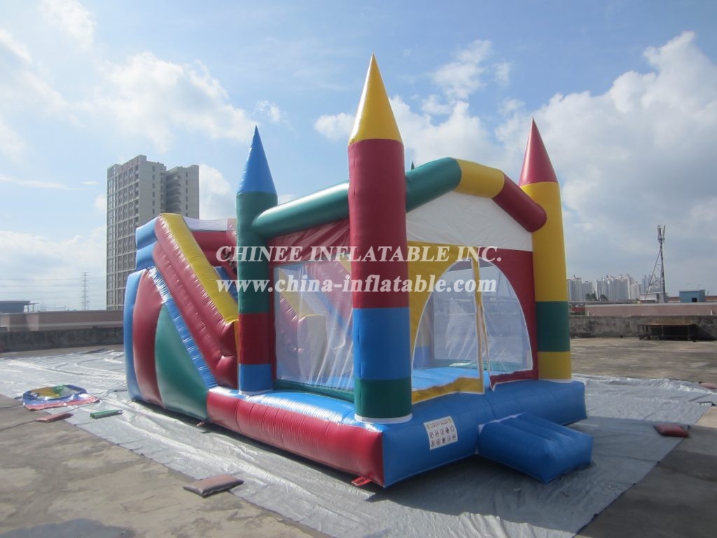 T2-1436 Castle Inflatable Bouncer