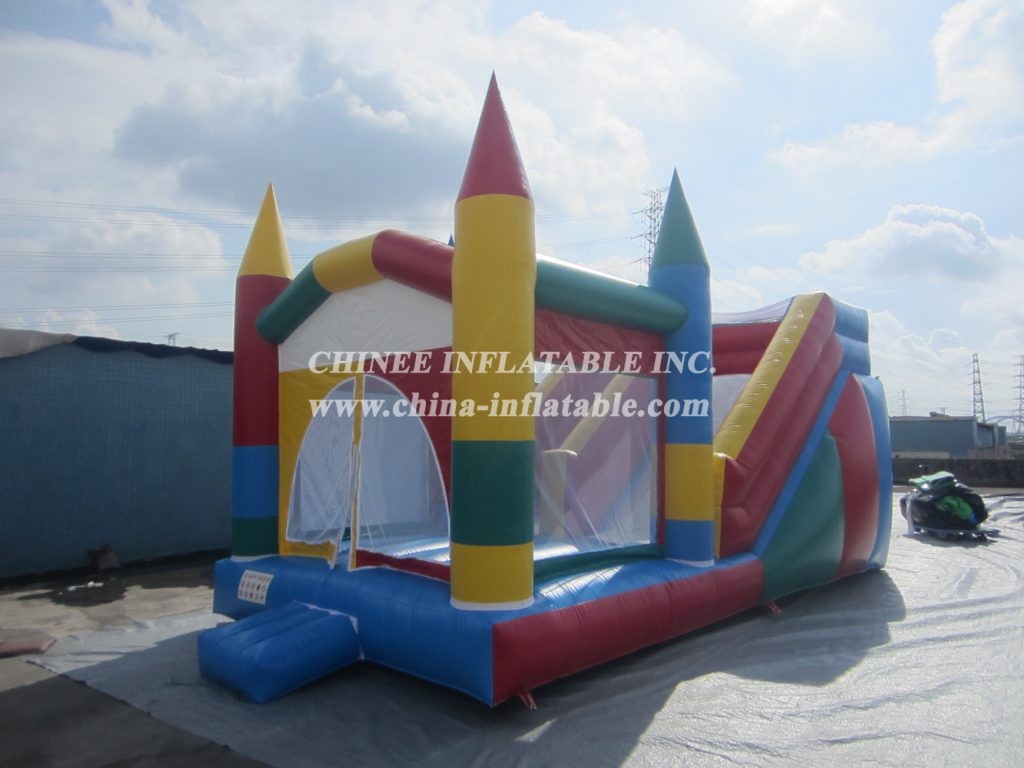 T2-1436 Castle Inflatable Bouncer