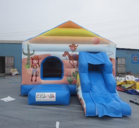 T2-629 Western Cowboys Inflatable Bouncer