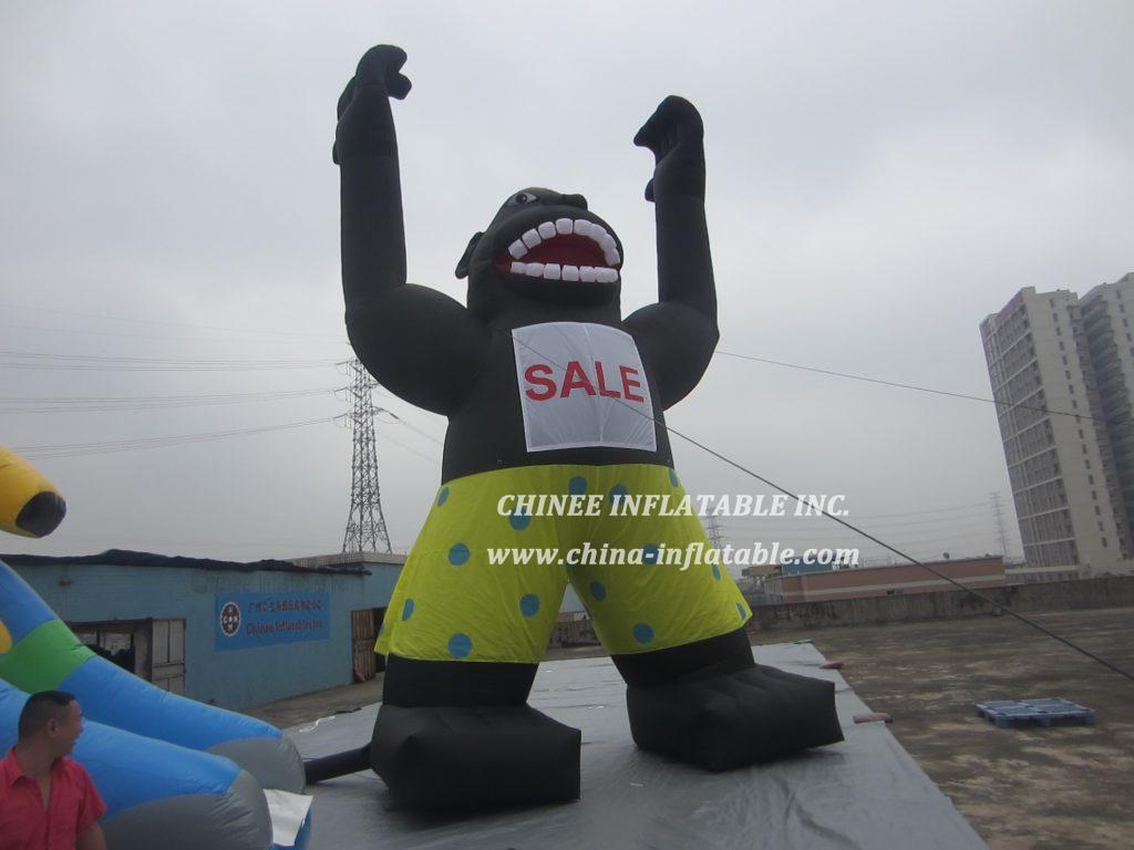 Cartoon1-106 Gorilla King Kong Inflatable Cartoons