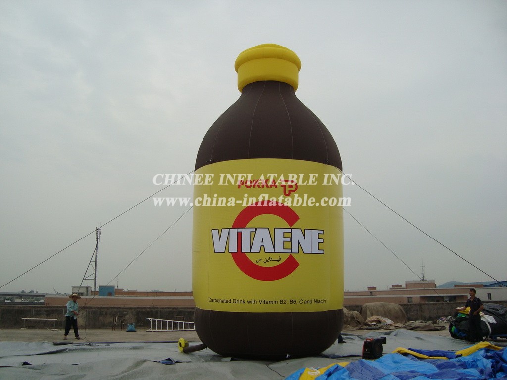S4-196 Vitaene Bottle Advertising Inflatable