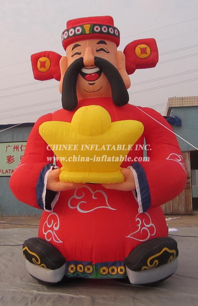 Cartoon1-128 God Of Fortune Inflatable Cartoons