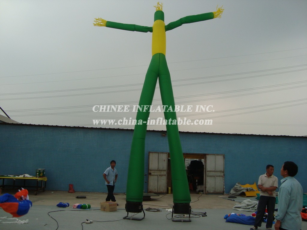 D2-107 Double Leg Infatable Sky Air Dancer Tube Man For Outdoor Activity