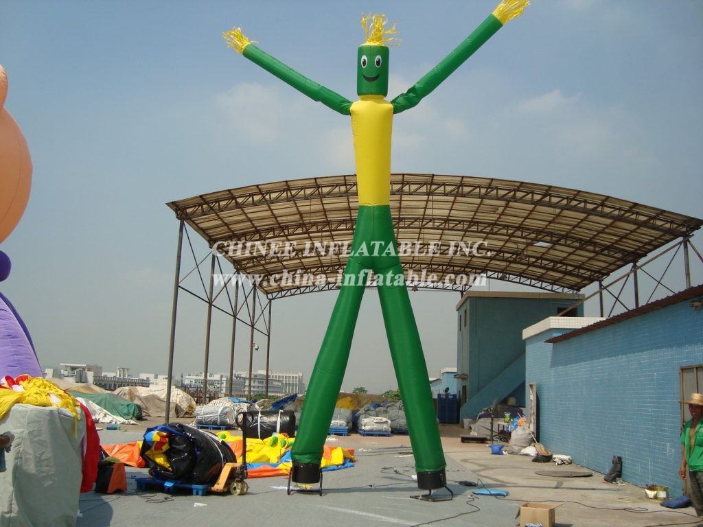 D2-107 Double Leg Infatable Sky Air Dancer Tube Man For Outdoor Activity