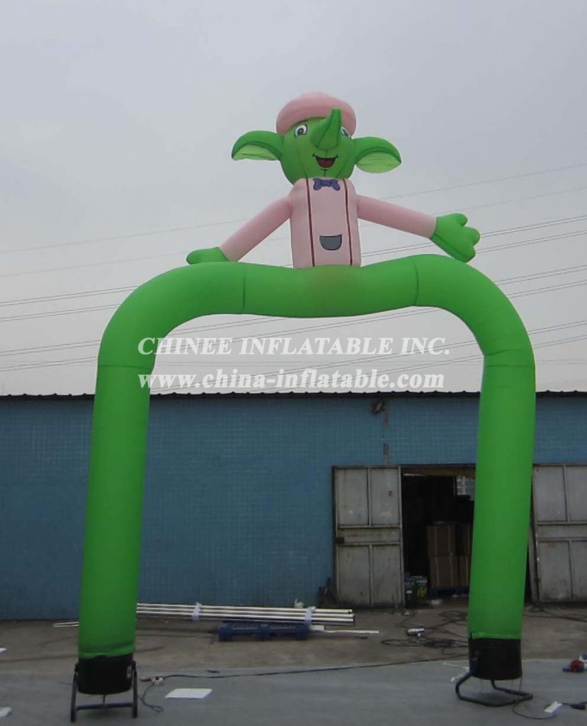 D2-135 Inflatable Monster Air Dancer With 2 Legs