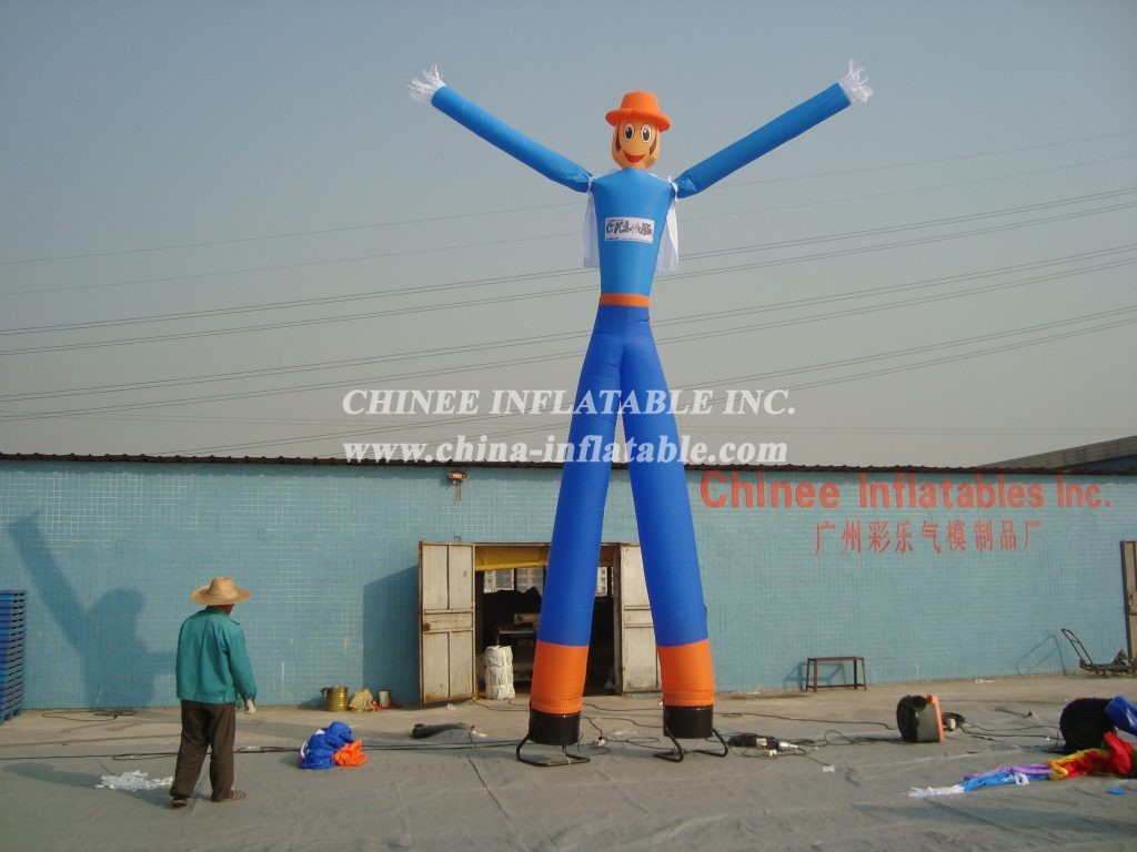 D2-24 Air Dancer Inflatable Tube Man For Advertising