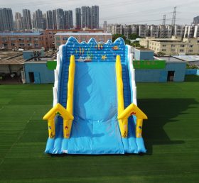 T8-338 Sea World Theme Outdoor Giant Inflatable Slide Bouncy Castle For Kids