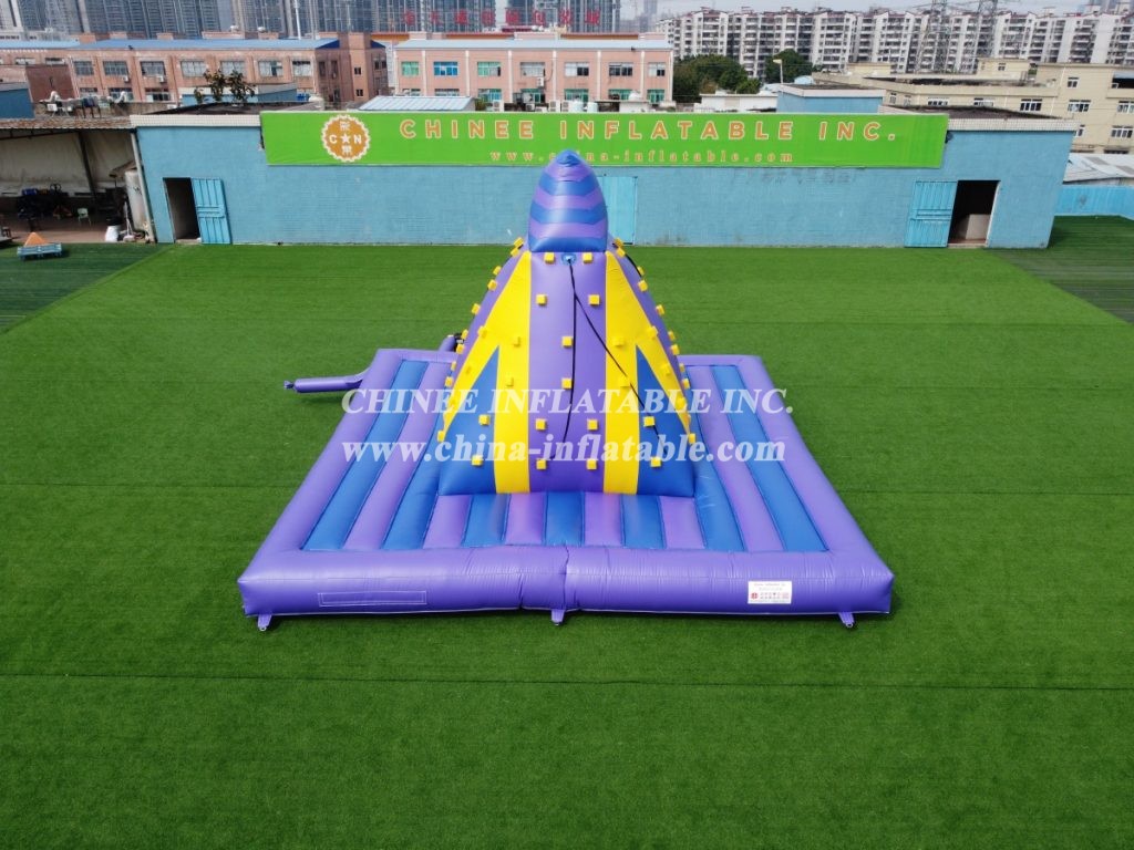 T11-392 Inflatable Rock Climbing Wall