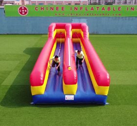 T3-5 Inflatable Bungee Run Challenge Sport Game