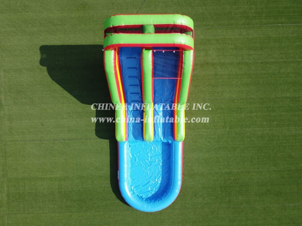 T8-569 Commercial Slide With Water Pool For Kids Inflatable Slide