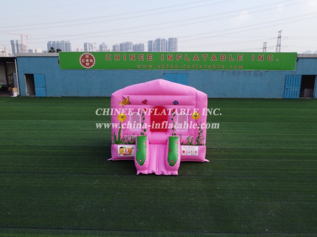 T2-1206 Bouncy House Jumping Castle With Slide Inflatable Combo For Kids Party