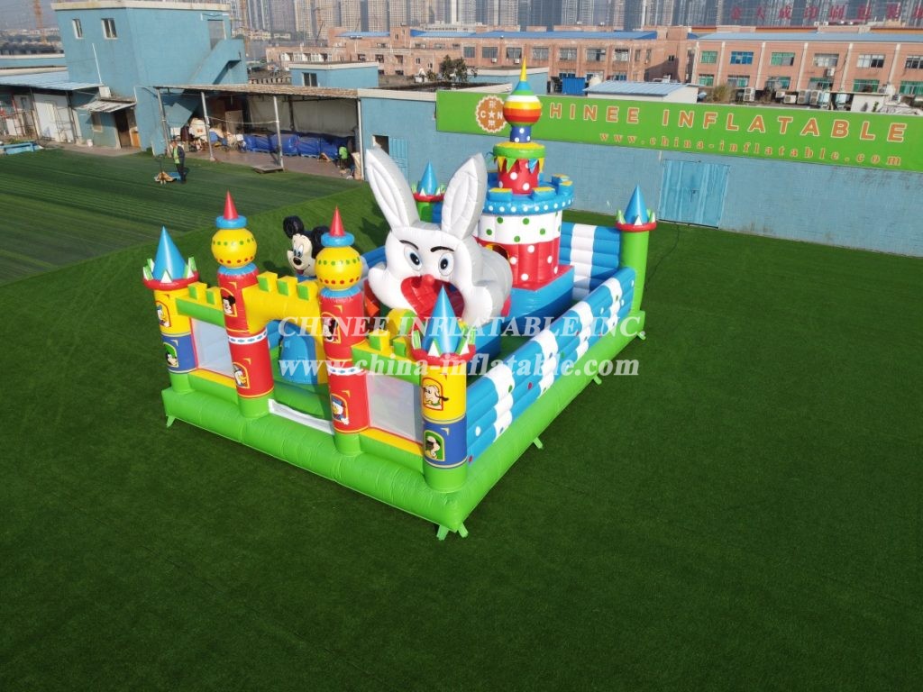 T6-410 Disney Themed Inflatable Castle Party Bounce House