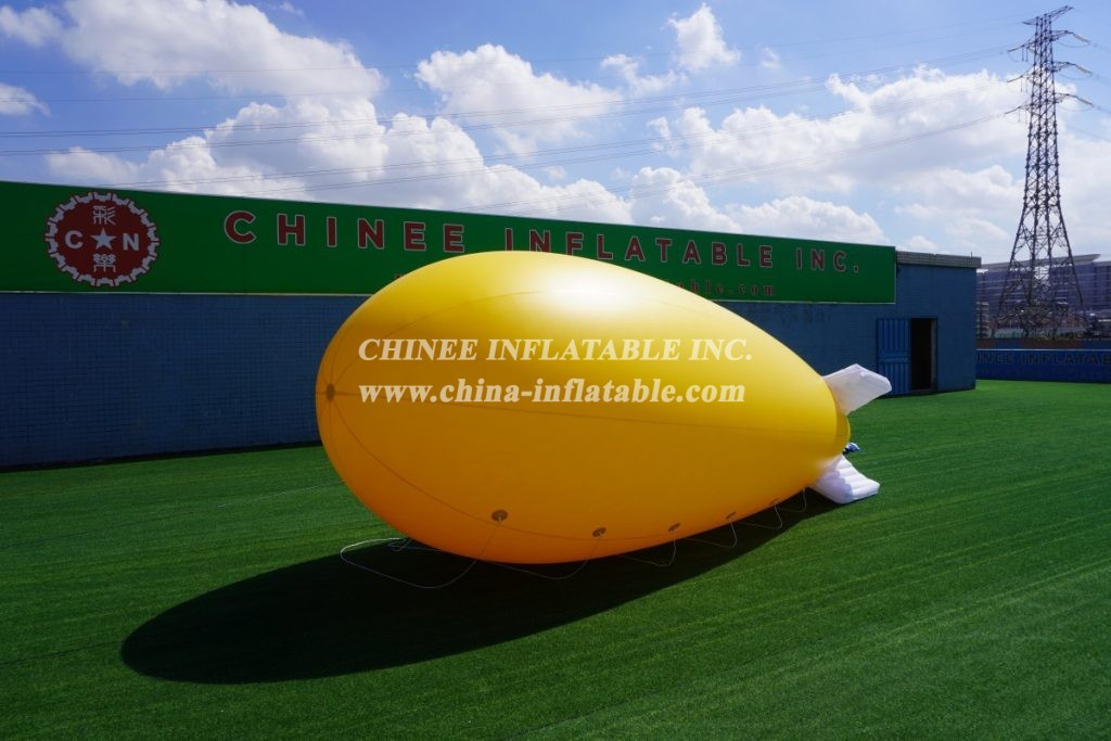 B3-41 Inflatable Yellow Airship Balloon