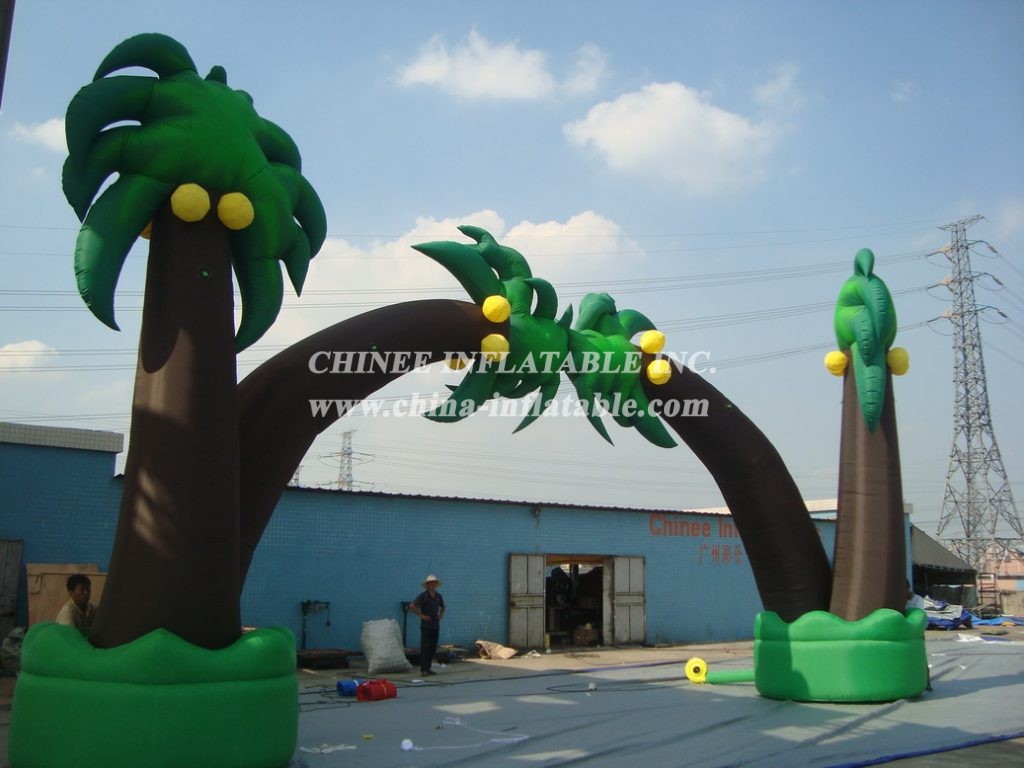 Arch1-134 Jungle Theme Inflatable Arches