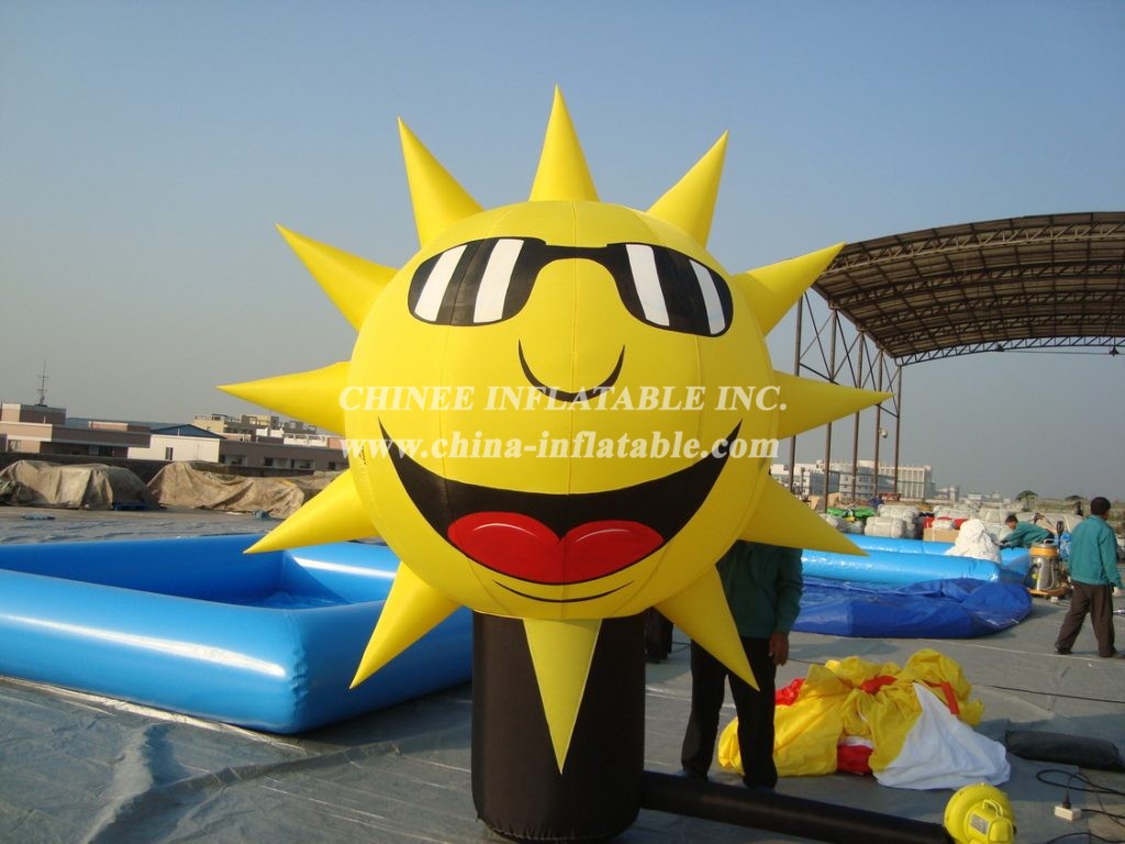 Cartoon1-682 Sun Inflatable Cartoons
