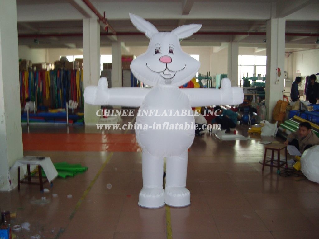 M1-227 Inflatable Moving Cartoon Rabbit