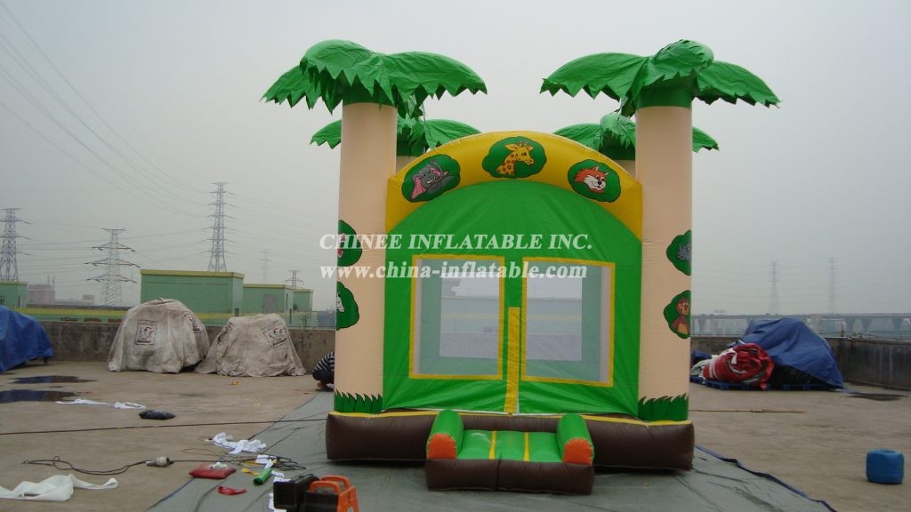 T2-2461 Jungle Theme Inflatable Bouncers