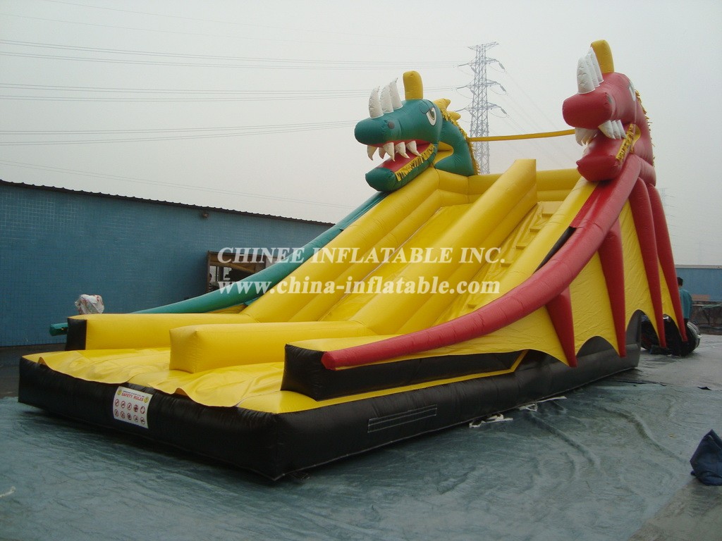 T8-131 Two Dragons Inflatable Slide