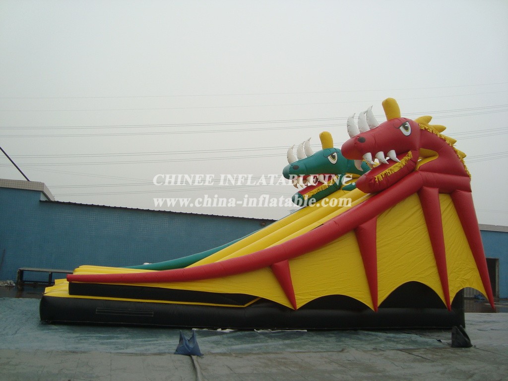 T8-131 Two Dragons Inflatable Slide