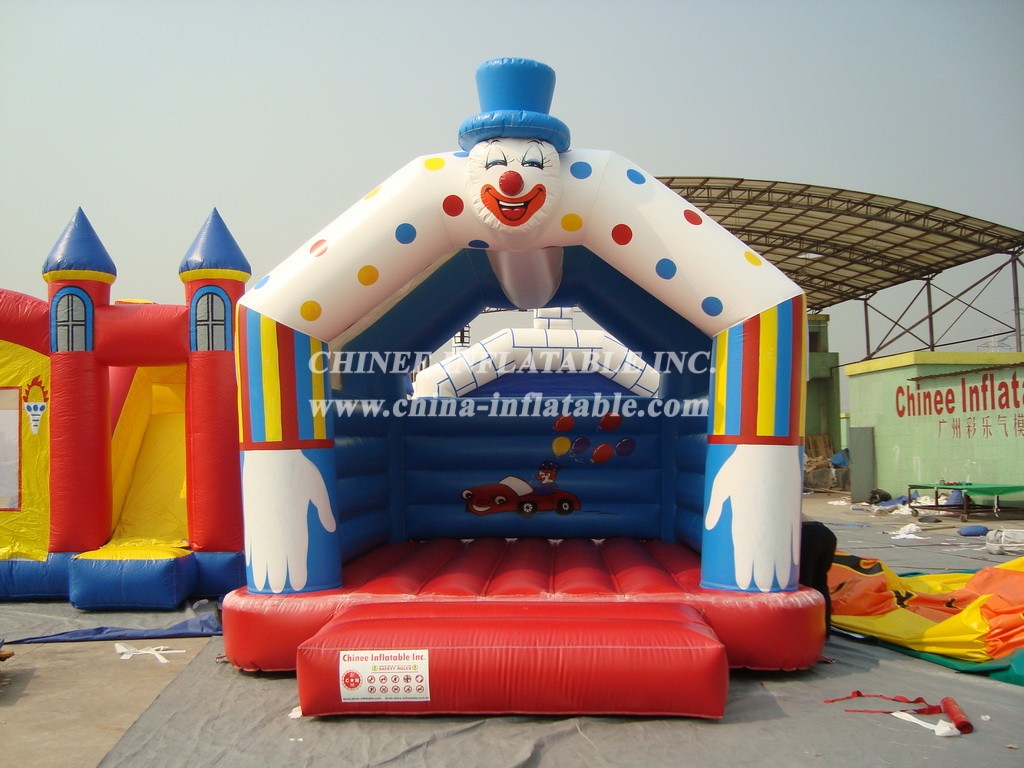 T2-2936 Happy Clown Inflatable Bouncer