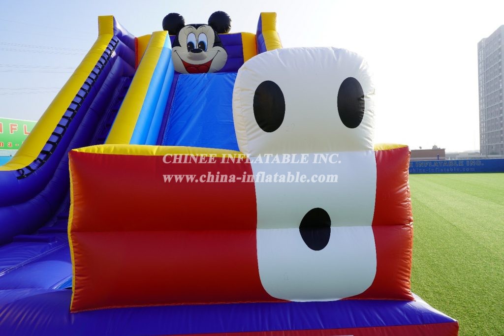 T8-1323 Inflatable Mickey Mouse Slide