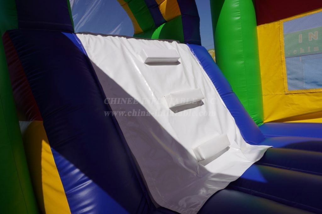 T2-1175 Balloon Bouncy Castle With Slide