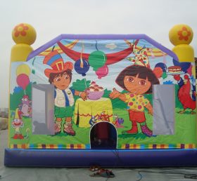 T2-2572 Dora Inflatable Bouncer