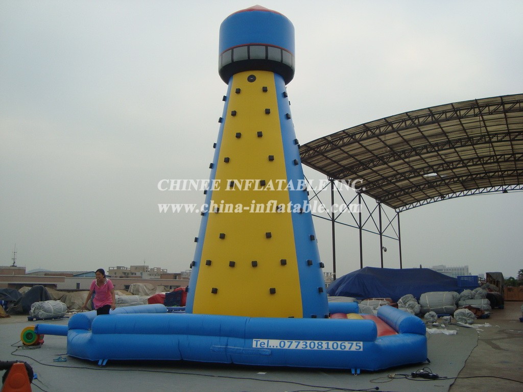 T11-559 Outdoor Inflatable Sport Game Inflatable Rock Climbing Wall