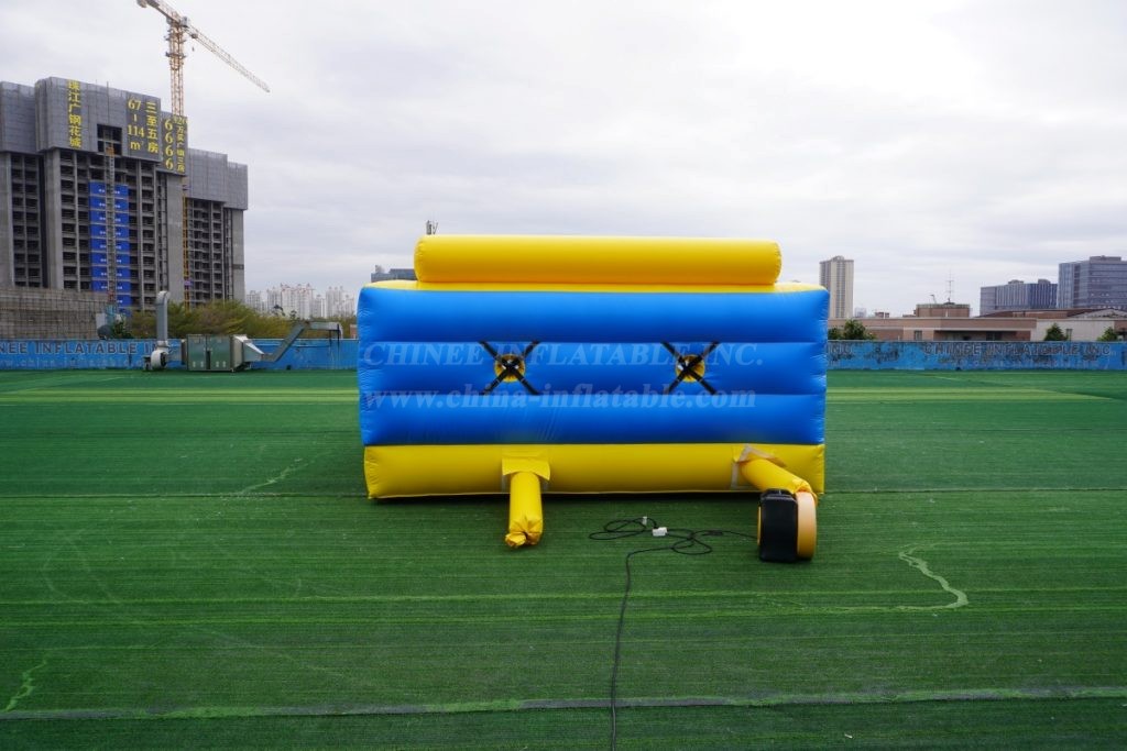 T11-341 Inflatable Bungee Run Challenge Funny Sport Game