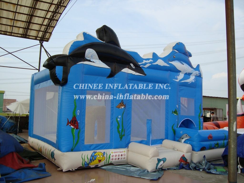 T2-2705 Undersea World Inflatable Bouncers