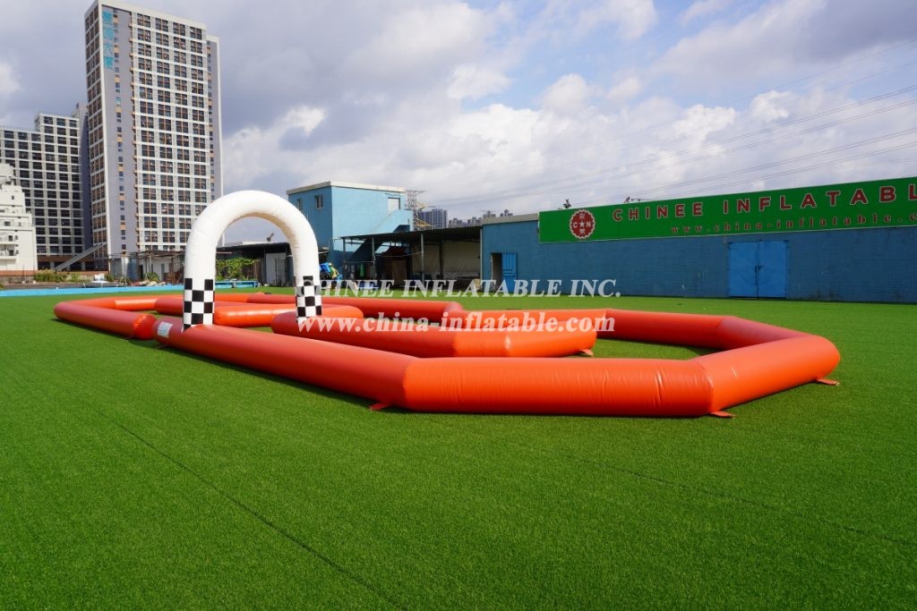 T11-519 Inflatable Race Track Challenge Sport Game