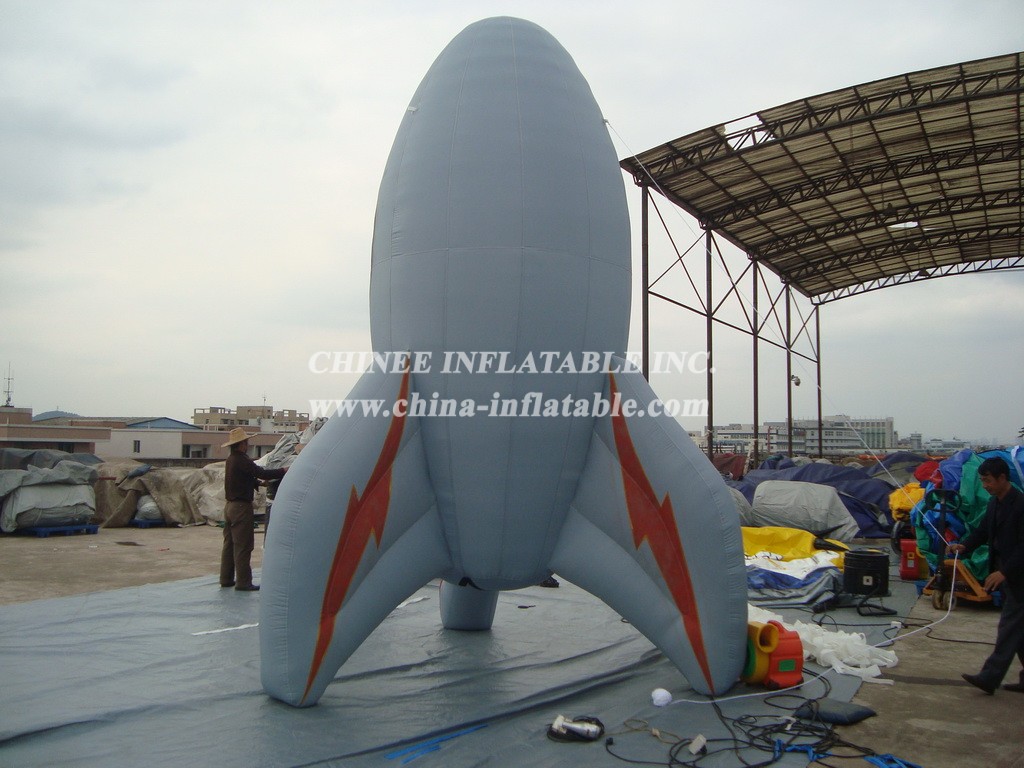 S4-202 Rocket Advertising Inflatable