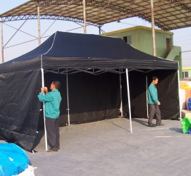 F1-40 Black Folding Tent For Commercial Use