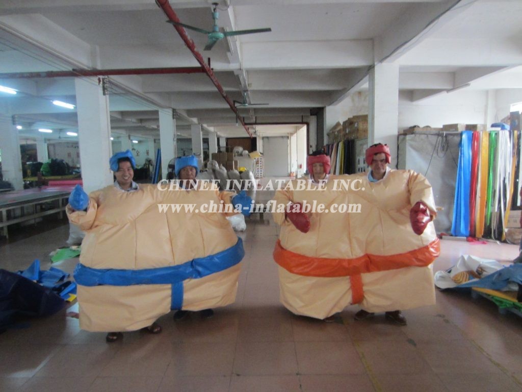 T11-1130 Good Quality Sumo Suits (4 People)