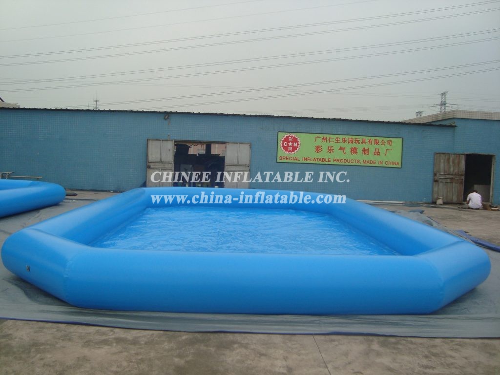 Pool2-511 Blue Inflatable Water Pool