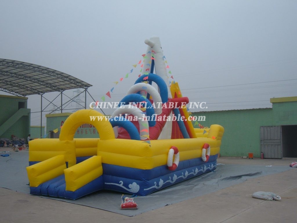 T1-139 Pirate Inflatable Bouncer