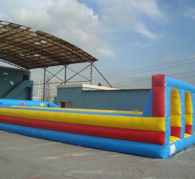 T11-116 Colorful Inflatable Bungee Run