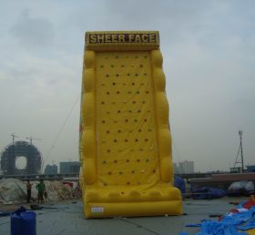 T11-240 Outdoor Inflatable Sport Game Inflatable Rock Climbing Wall