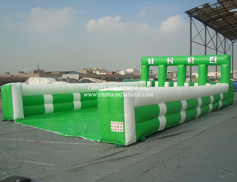 T11-657 Inflatable Race Track Challenge Sport Game