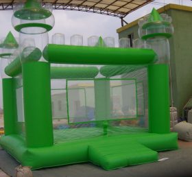 T2-164 Inflatable Bouncer Green Castle