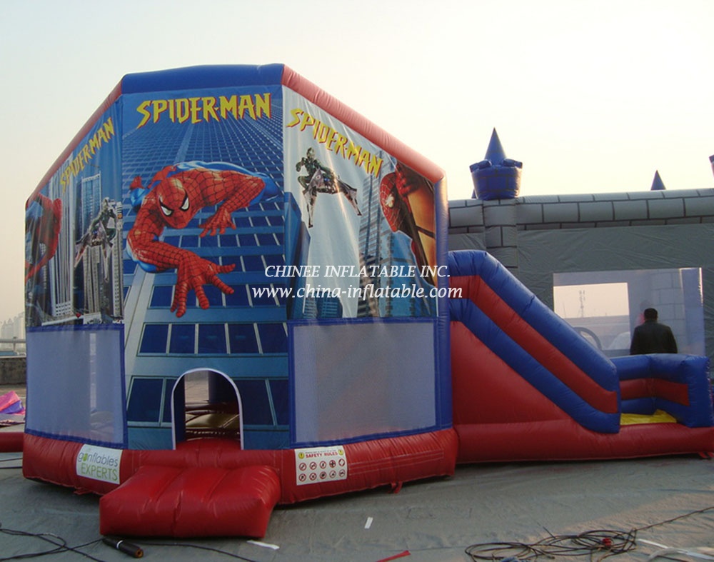 T2-177 Spider-Man Superhero Inflatable Bouncer