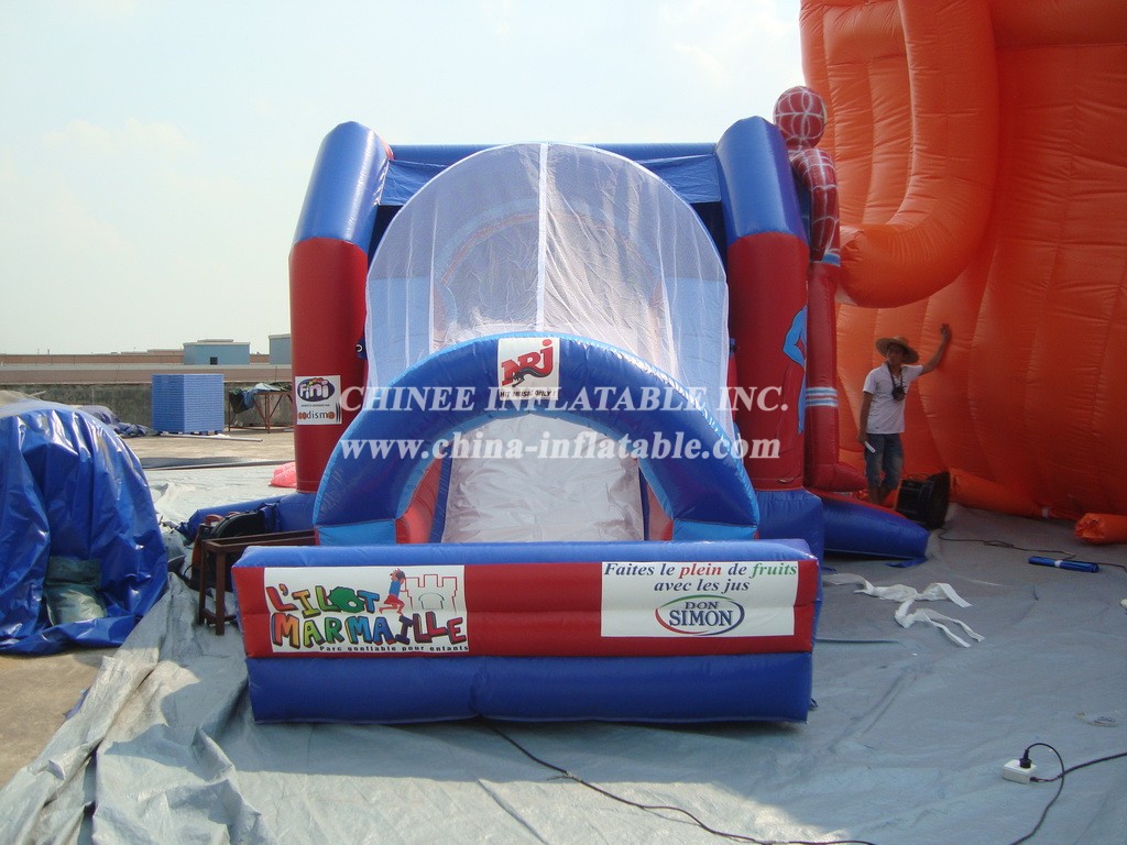 T2-1941 Spider-Man Superhero Inflatable Bouncer