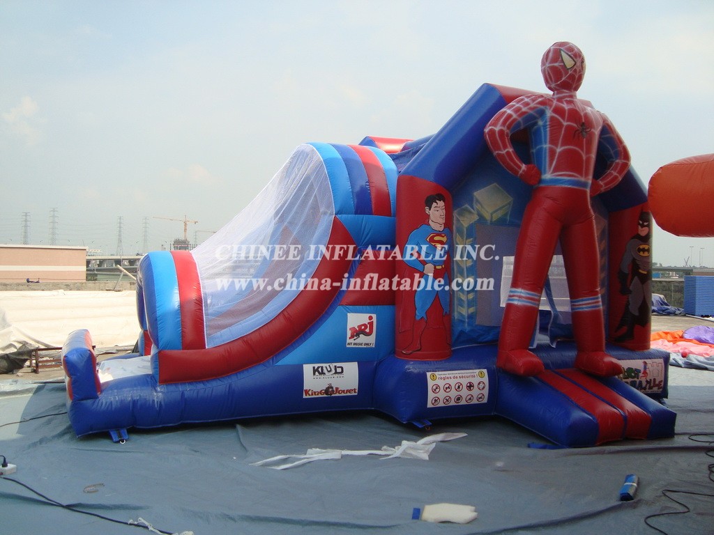 T2-1941 Spider-Man Superhero Inflatable Bouncer