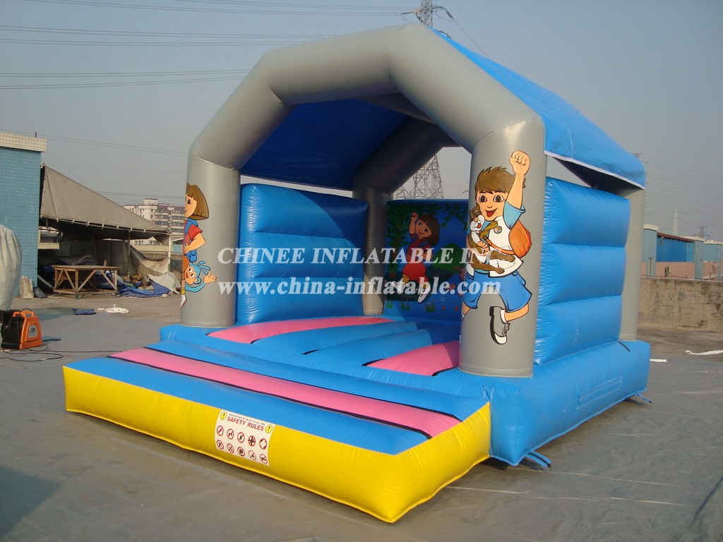 T2-2848 Dora Inflatable Bouncer