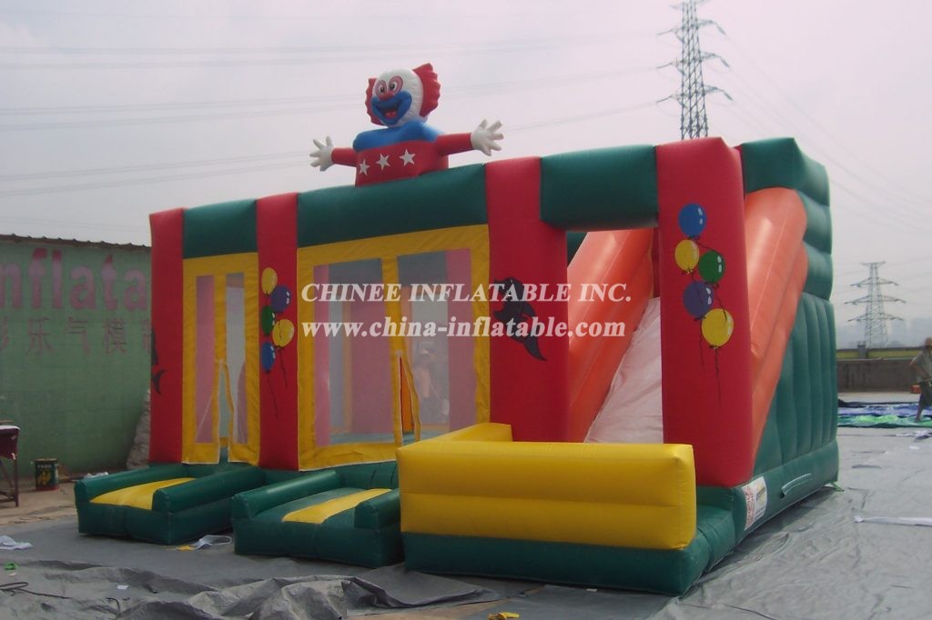 T2-2937 Clown Inflatable Bouncer