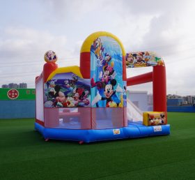 T2-3092 Mickey Mouse Combo Inflatable Disney Castle