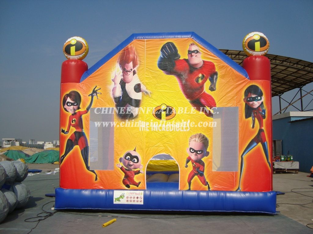 T2-555 The Incredibles Inflatable Bouncers
